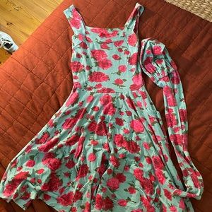 Soft, floral summer dress